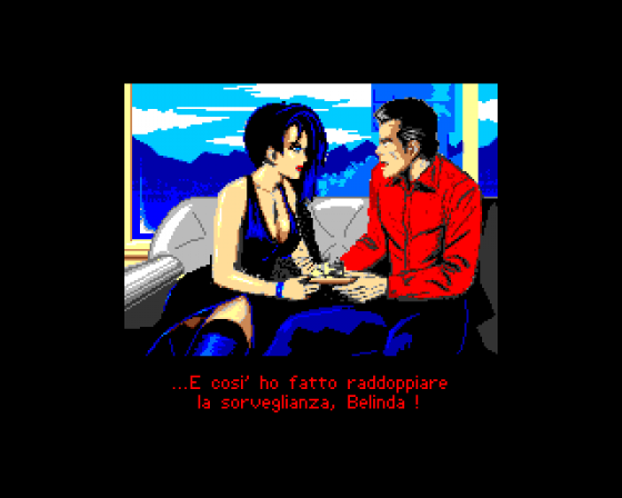 Diabolik 02: La Gemma di Salomone Screenshot 6 (Amiga 500)