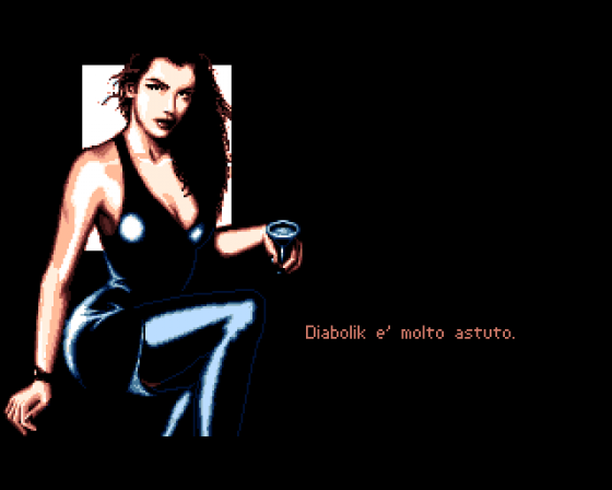 Diabolik 02: La Gemma di Salomone Screenshot 7 (Amiga 500)