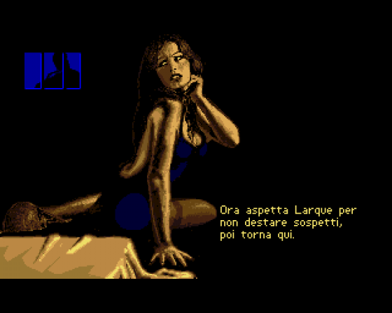 Diabolik 02: La Gemma di Salomone Screenshot 12 (Amiga 500)