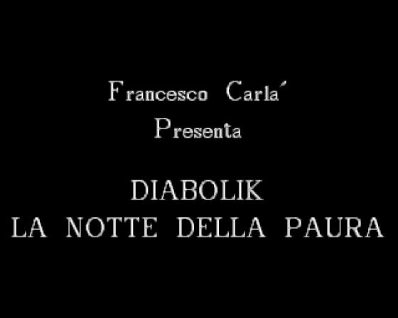 Diabolik 06: La Notte della Paura