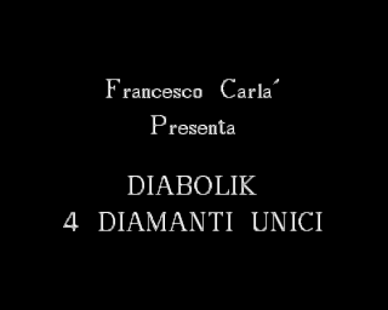 Diabolik 07: 4 Diamanti Unici