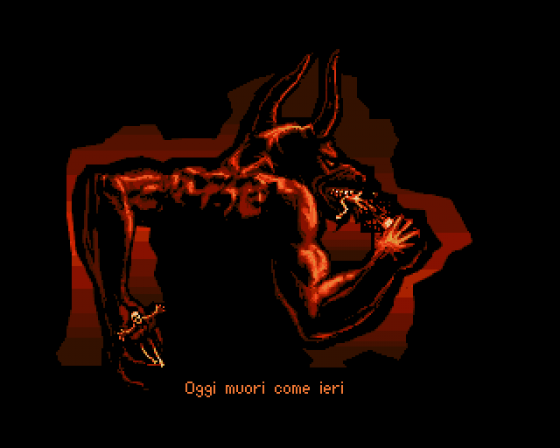 Dylan Dog 2: Ritorno Al Crepuscolo Screenshot 5 (Amiga 500)