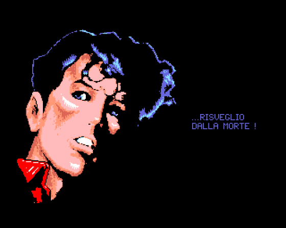 Dylan Dog 5: La Mummia Screenshot 7 (Amiga 500)