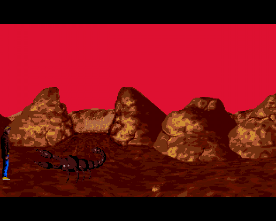 Time Runners 20: The Mountains of Death Screenshot 5 (Amiga 500)