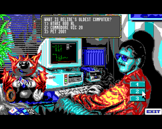 Centerbase: Science-Fiction Simulation Screenshot 11 (Amiga 500)