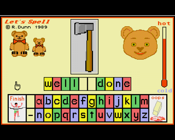 Let's Spell at the Shops Screenshot 16 (Amiga 500)