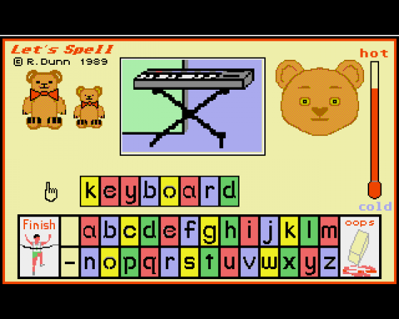 Let's Spell at the Shops Screenshot 18 (Amiga 500)