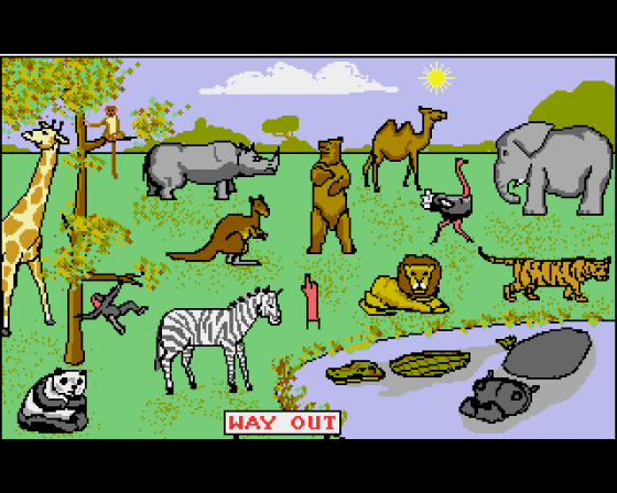 Let's Spell Out and About Screenshot 7 (Amiga 500)