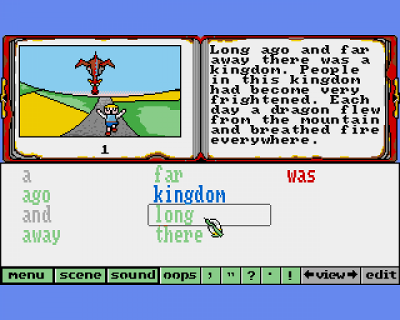 Magic Storybook Screenshot 5 (Amiga 500)