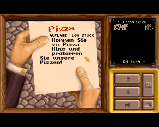 Pizza Connection Screenshot 16 (Amiga 500)