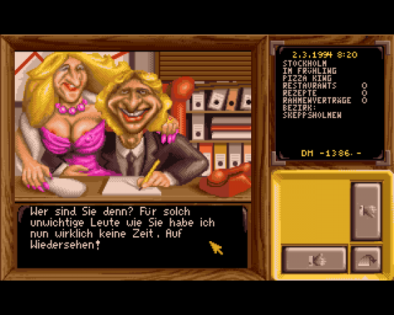 Pizza Connection Screenshot 20 (Amiga 500)