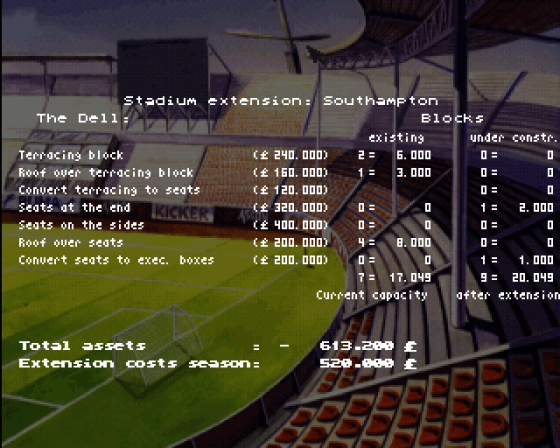 On the Ball League edition Screenshot 7 (Amiga 500)