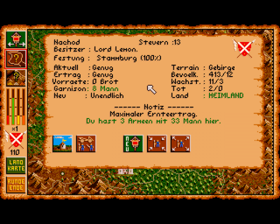 Kingdoms of Germany Screenshot 5 (Amiga 500)