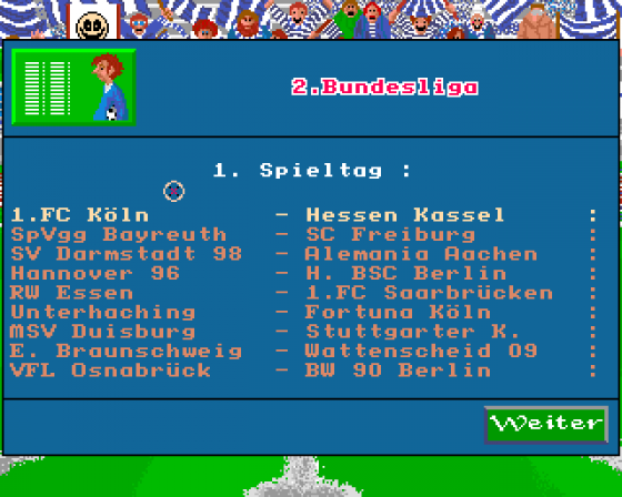 Soccer Manager Plus Screenshot 10 (Amiga 500)