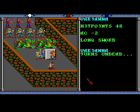 Advanced Dungeons & Dragons: Champions Of Krynn Screenshot 5 (Amiga 500)