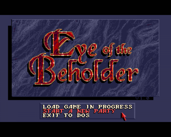 Eye Of The Beholder Screenshot 16 (Amiga 500)