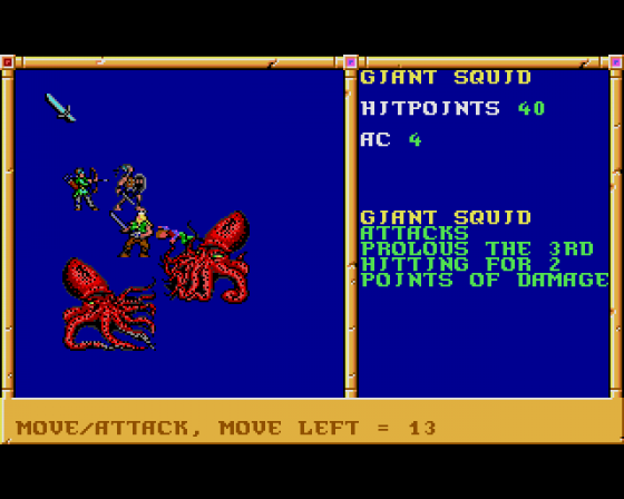 Gateway to the Savage Frontier Screenshot 6 (Amiga 500)