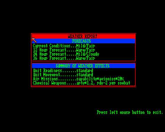 Red Lightning Screenshot 7 (Amiga 500)