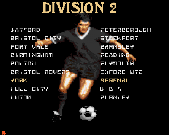 Soccer Team Manager Screenshot 10 (Amiga 500/600/1200)