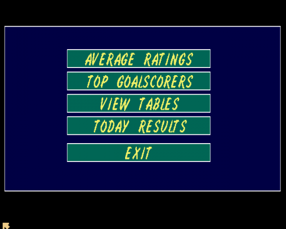 Soccer Team Manager Screenshot 11 (Amiga 500/600/1200)