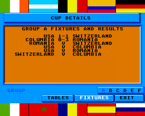 World Cup: All Time Greats Screenshot 10 (Amiga 500)