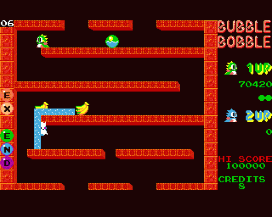 Bubble Bobble Screenshot 12 (Amiga 500)