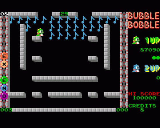 Bubble Bobble Screenshot 15 (Amiga 500)