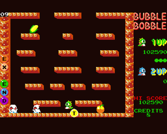 Bubble Bobble Screenshot 18 (Amiga 500)