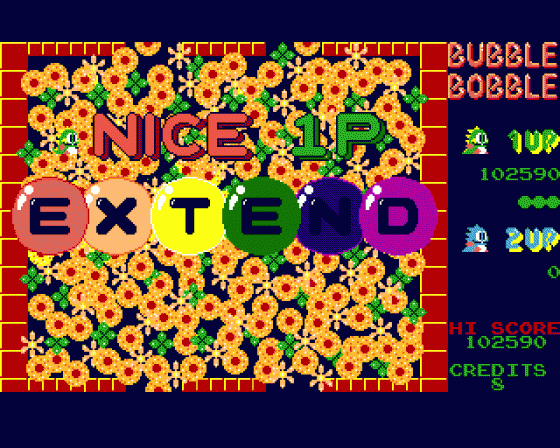 Bubble Bobble Screenshot 19 (Amiga 500)