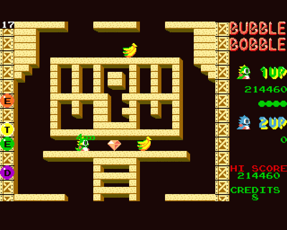 Bubble Bobble Screenshot 30 (Amiga 500)