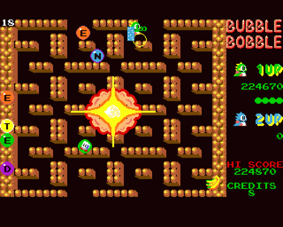 Bubble Bobble Screenshot 32 (Amiga 500)