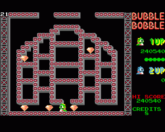 Bubble Bobble Screenshot 37 (Amiga 500)