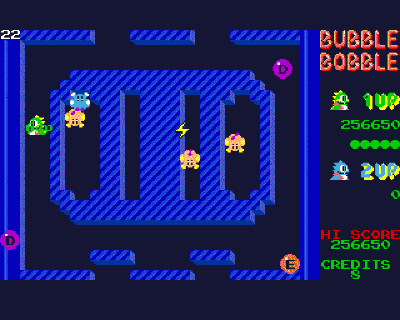 Bubble Bobble Screenshot 38 (Amiga 500)