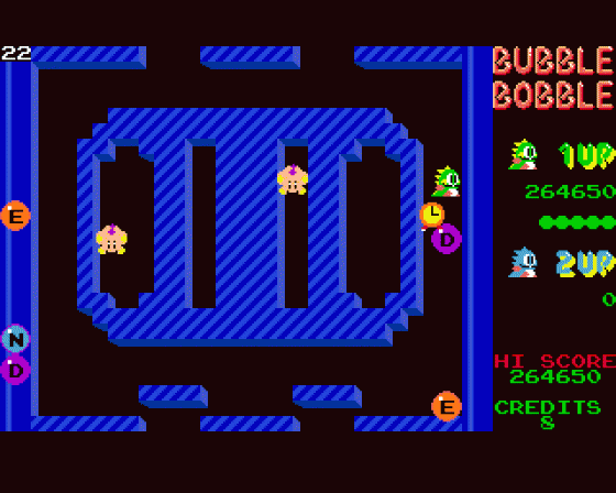 Bubble Bobble Screenshot 39 (Amiga 500)