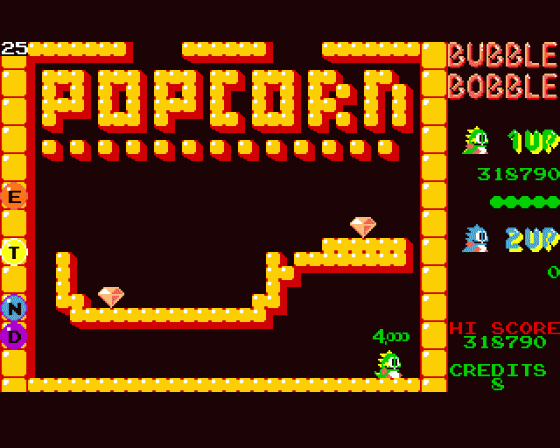 Bubble Bobble Screenshot 44 (Amiga 500)