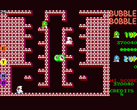 Bubble Bobble Screenshot 47 (Amiga 500)