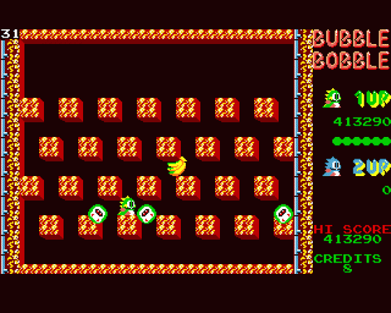 Bubble Bobble Screenshot 51 (Amiga 500)