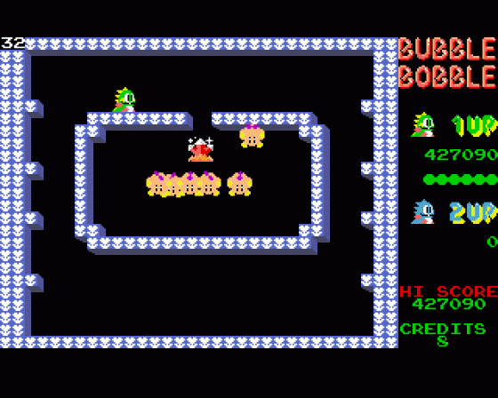 Bubble Bobble Screenshot 52 (Amiga 500)