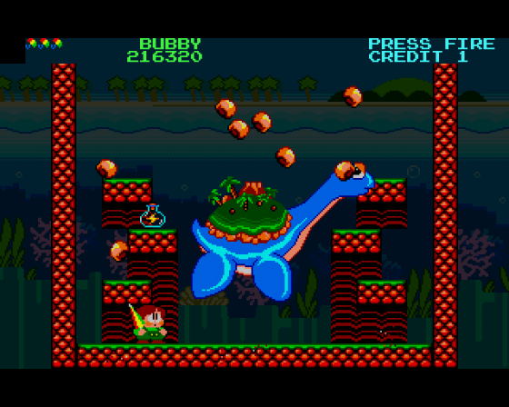 Parasol Stars Screenshot 10 (Amiga 500)