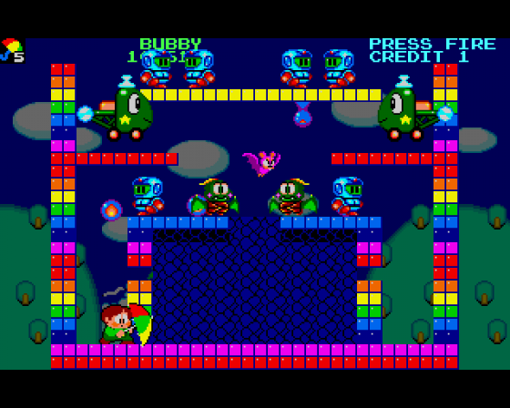 Parasol Stars Screenshot 13 (Amiga 500)