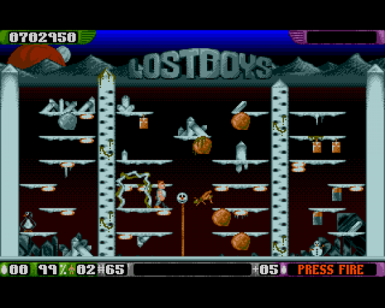 A Prehistoric Tale Screenshot 7 (Amiga 500)