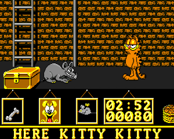 Garfield: Big, Fat, Hairy Deal Screenshot 10 (Amiga 500)