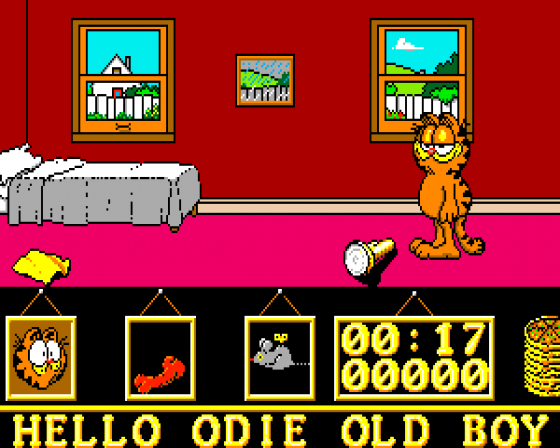 Garfield: Big, Fat, Hairy Deal Screenshot 12 (Amiga 500)