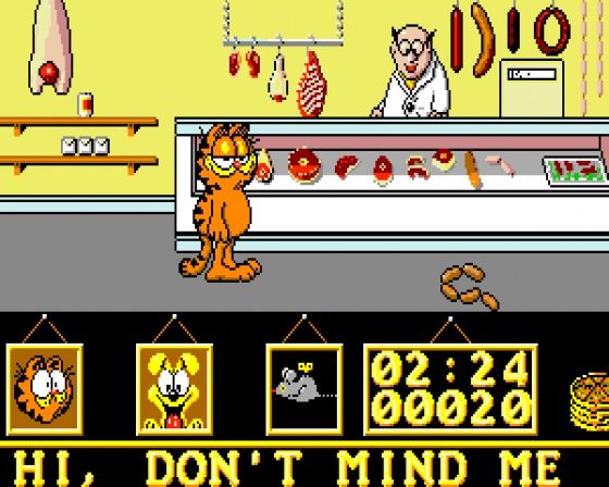 Garfield: Big, Fat, Hairy Deal Screenshot 19 (Amiga 500)