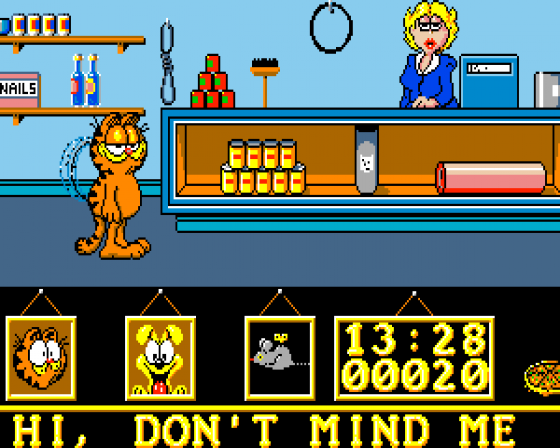 Garfield: Big, Fat, Hairy Deal Screenshot 21 (Amiga 500)