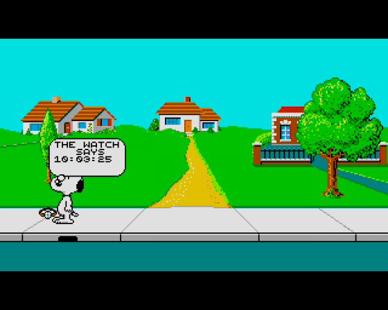 Snoopy And Peanuts Screenshot 6 (Amiga 500)