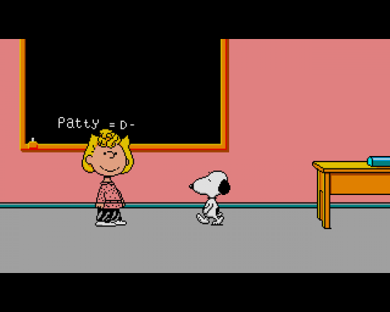 Snoopy And Peanuts Screenshot 14 (Amiga 500)