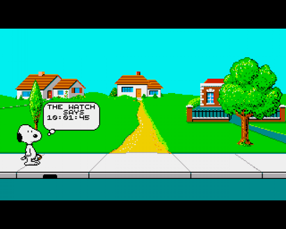 Snoopy: The Case of the Missing Blanket Screenshot 6 (Amiga 500)