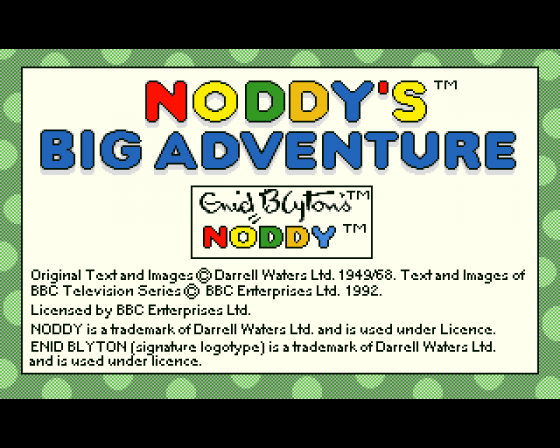 Noddy's Big Adventure