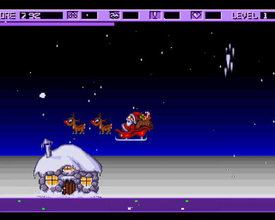Psycho Santa Screenshot 5 (Amiga 500)